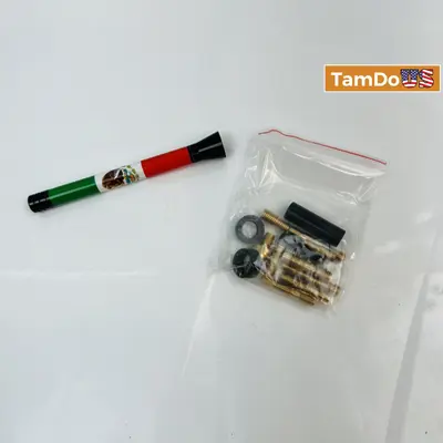 Lot of 5 ICBEAMER 5" Mini Mexico Flag Vehicle Antennas - Thumbnail 1