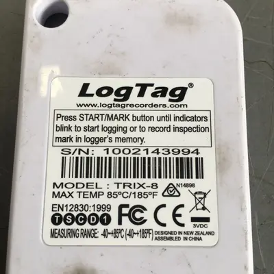 Lot of 5 LogTag TRIX-8 Temperature Data Loggers - Thumbnail 5