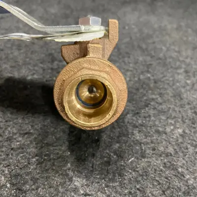 LOT OF 5 NIBCOS S-585-70-66 Two-piece Bronze Ball Valve 3/4" Solder - Thumbnail 7