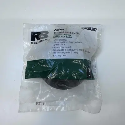 Lot of 5 RB Reliabilt Toilet Gasket Tank-to-Bowl Universal Fit - New - Real photo at TamDo.us