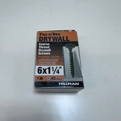 Fas-n-Tite #6 x 1-1/4-in Bugle Coarse Thread Drywall Screws - Thumbnail 2