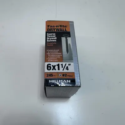 Fas-n-Tite #6 x 1-1/4-in Bugle Coarse Thread Drywall Screws - Thumbnail 1
