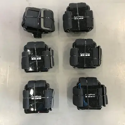Lot of 6 Genuine GoPro Head Straps Adjustable Camera Mount Accessory - Thumbnail 6