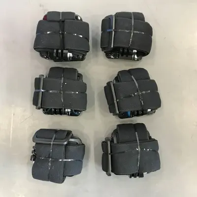 Lot of 6 Genuine GoPro Head Straps Adjustable Camera Mount Accessory - Thumbnail 5