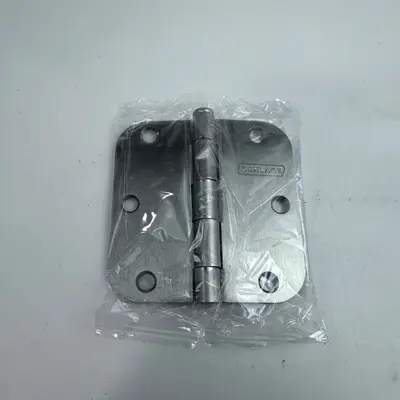 (Lot of 6)Schlage 3.4" x 3.4" Door Hinge Satin Nickel 5/8" Radius Rounded Corner - Thumbnail 5