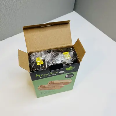 (Lot of 7) CaptSure 2-Pack Humane Mouse Traps Indoor for Home - Thumbnail 3