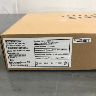 Lot Of 7 Cisco CP-7962G VoIP IP Business Phone - Thumbnail 8