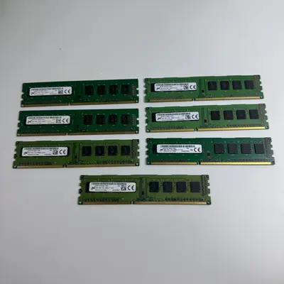 (Lot of 7) Micron 4GB DDR3L 1600MHz PC3L-12800U UDIMM Desktop RAM MT8KTF51264AZ - Thumbnail 10