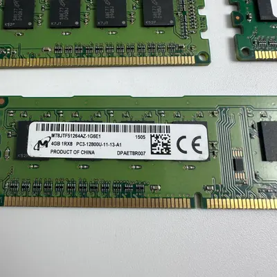 (Lot of 7) Micron 4GB DDR3L 1600MHz PC3L-12800U UDIMM Desktop RAM MT8KTF51264AZ - Thumbnail 2