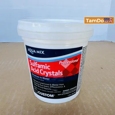 Lot of 8 Aqua Mix Sulfamic Acid Crystals 1 lb - Thumbnail 2