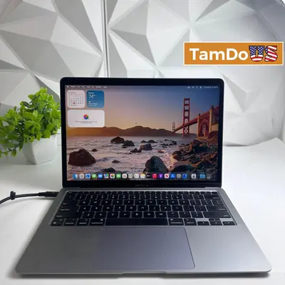 Macbook Air (13.3-inch, M1, 2020) 7-Core GPU, 8GB, 256GB SSD - Good - Real photo at TamDo.us