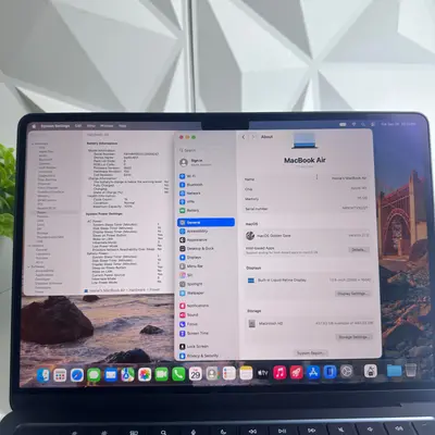 MacBook Air (13-inch, M5) 8-Core GPU, 16GB, 512GB SSD, Midnight - Thumbnail 10