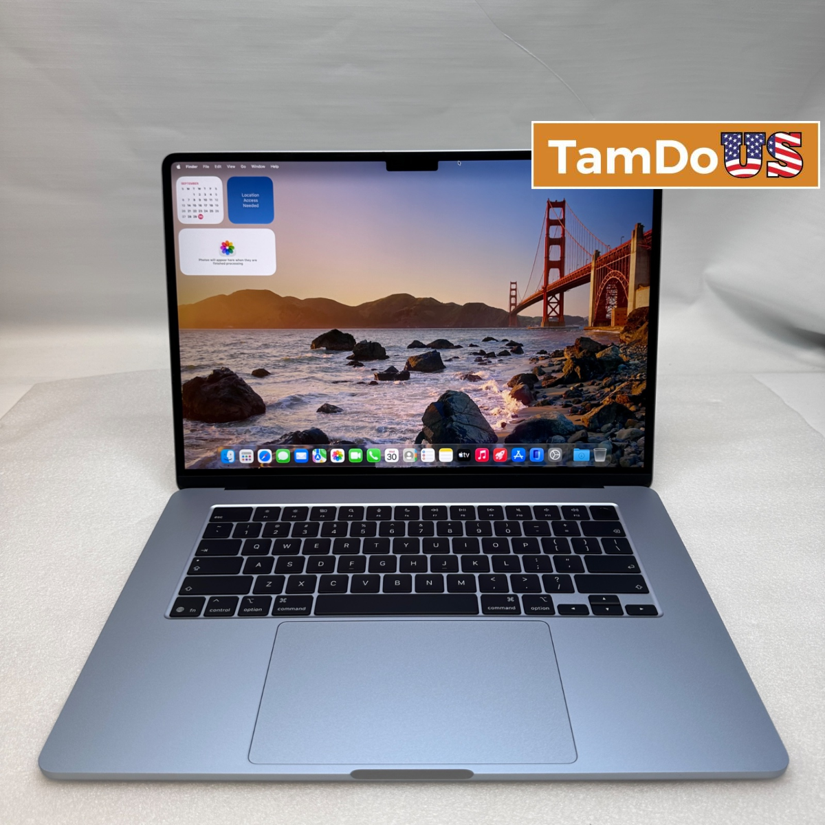 MacBook Air (15-inch, M5) 10-Core GPU, 16GB, 1TB SSD, Sky Blue - Photo 1 - Real photo at TamDo.us