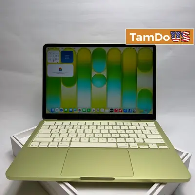 Macbook Neo (13-inch, A18 Pro) 5-Core GPU, 8GB, 512GB SSD, Citrus - New - Real photo at TamDo.us