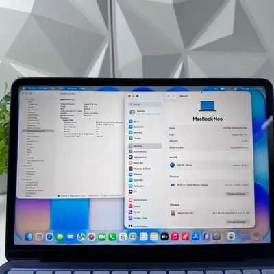 Macbook Neo (13-inch, A18 Pro) 5-Core GPU, 8GB RAM, 512GB SSD, Indigo - Thumbnail 10