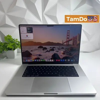 Macbook Pro (16-inch, M1 Pro, 2021) 16-Core GPU, 32GB, 512GB SSD - Good - Real photo at TamDo.us