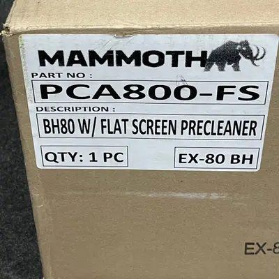 Mammoth PCA800-FS BH80 Air Filter Precleaner with Flat Screen - Thumbnail 4