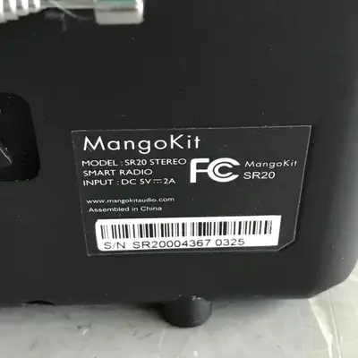 Mangokit SR20 Smart Internet Radio, WiFi, Bluetooth Speaker, Portable FM Radio - Thumbnail 6