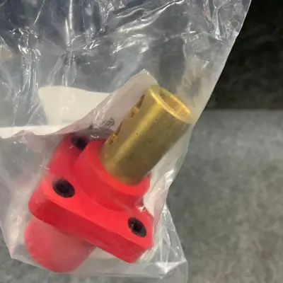 Marinco CLS40MRB-CX Male Red Panel Mount Connector 400A 600V - Thumbnail 6
