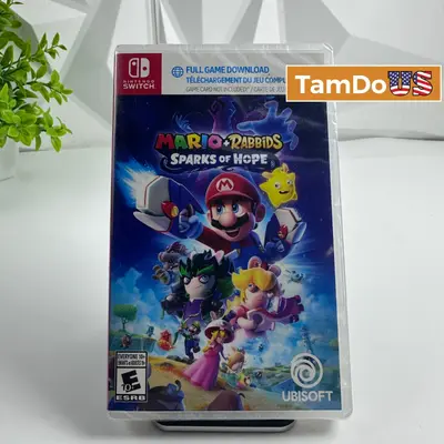Mario + Rabbids Sparks of Hope Nintendo Switch Digital Code In Box - New - Real photo at TamDo.us