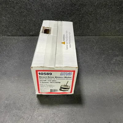 MARS 10589 Direct Drive Blower Motor 3/4 HP 115V 3 Speed 1075 RPM HVAC Furnace - Thumbnail 3