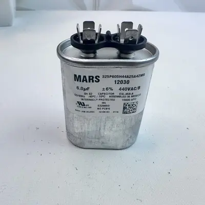 MARS 12030 Capacitor 6 µF ±6%, 440V AC Motor Run Capacitor - Thumbnail 2