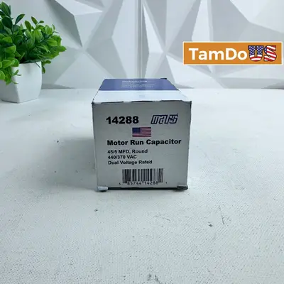Mars 14288 Run Capacitor 45 µF 440VAC HVAC Motor Start - New - Real photo at TamDo.us