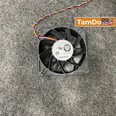 MARTECH DF1203812B2UN A1 12V 2.7A 120mm 4-Wire Server Cooling Fan - Thumbnail 1