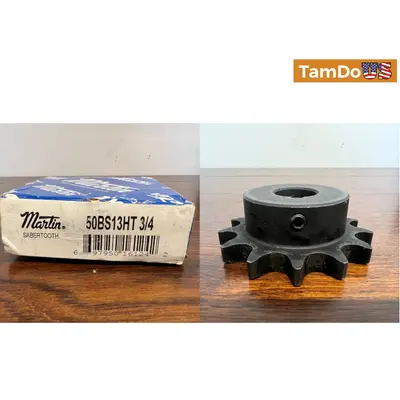 Martin 50BS13HT 3/4 In Single Row Chain Sprocket - Thumbnail 6