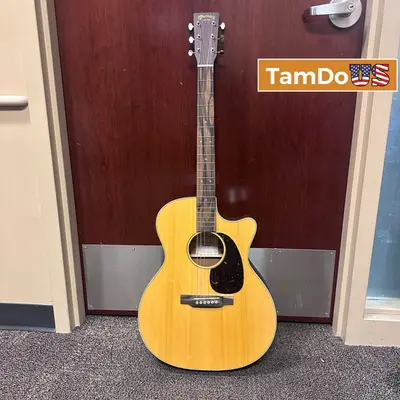 Martin GPC-10E Special Road Series Acoustic Electric Guitar Cutaway Natural Case - Thumbnail 1
