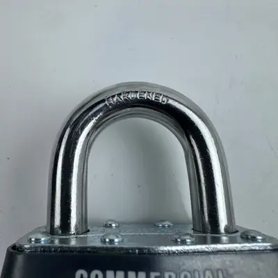 Master Lock No 25 Commercial Laminated Steel Padlock Heavy Duty (No Key Lock) - Thumbnail 3