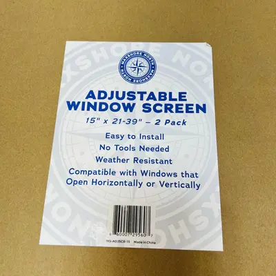 Maxshore North Adjustable Window Screen 15"x21-39" 2 Pack - Thumbnail 3