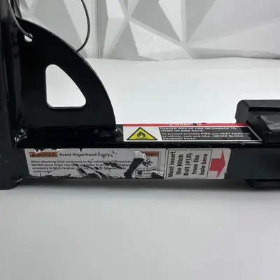 MaxxHaul 50025 2-Bike Hitch Rack Spare Shank Replacement Base Assembly 100lb - Thumbnail 6