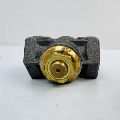 MCDONALD 175G Two Way Shut Off Valve, Cast Iron & Brass - Thumbnail 4