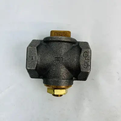 MCDONALD 175G Two Way Shut Off Valve, Cast Iron & Brass - Thumbnail 7