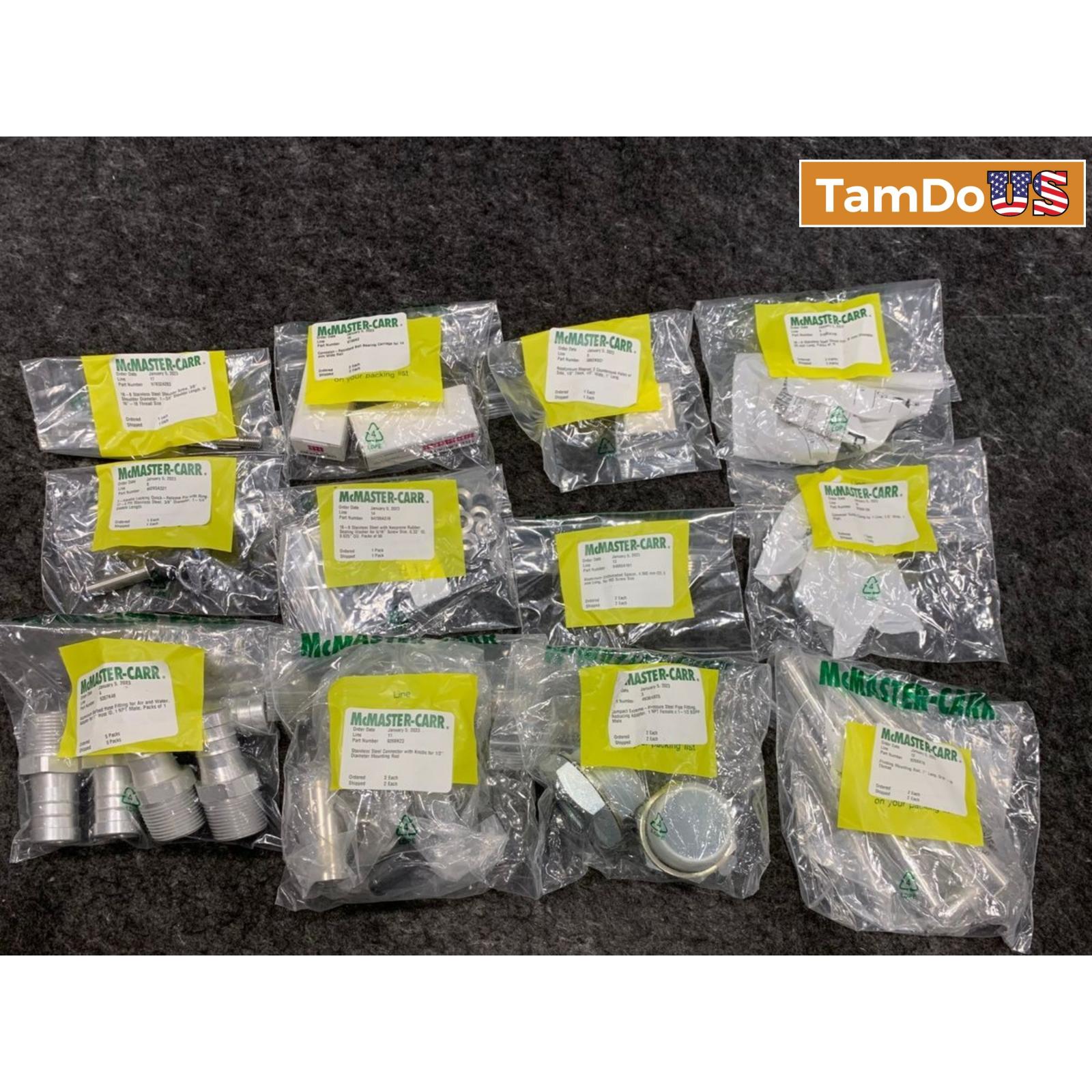 McMaster-Carr Hardware Fasteners Assortment Set, Bolts/Nuts/Screws - Photo 1 - Real photo at TamDo.us