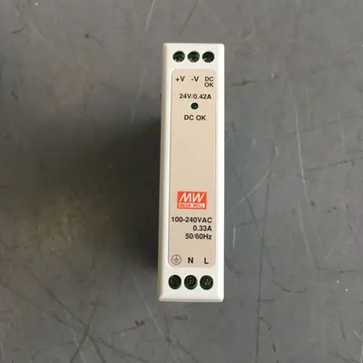 Mean Well MDR-10-24 DIN Rail Power Supply, 24V 0.42A - Thumbnail 5