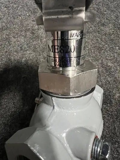 MEC Me820 Quick Acting Globe Valve W/ Stainless Steel Vent Valve - Thumbnail 7