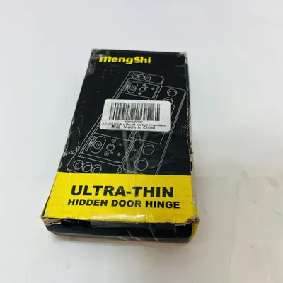 Mengshi Ultra-Thin Hidden Door Hinges Invisible Hinge for Secret Door Heavy Duty - Thumbnail 2