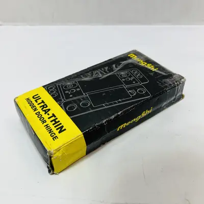 Mengshi Ultra-Thin Hidden Door Hinges Invisible Hinge for Secret Door Heavy Duty - Thumbnail 1
