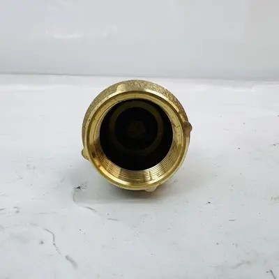 Merrill FVNL100 1” Brass Foot Valve | No-Lead | 710 Series | 1” FNPT - Thumbnail 5