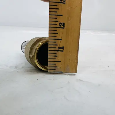 Merrill FVNL100 1” Brass Foot Valve | No-Lead | 710 Series | 1” FNPT - Thumbnail 8