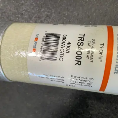 Mersen TRS400R Tri-Onic Time-Delay Fuse 600V AC 400A FOR Industrial Equipment - Thumbnail 6
