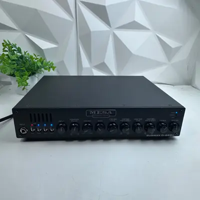 Mesa Boogie Subway D-800+ Lightweight 800-Watt Class D Bass Amplifier Head D8P - Thumbnail 8
