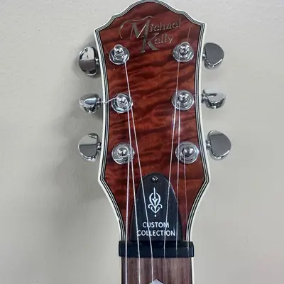 Michael Kelly Custom Collection Tobacco Burst Solid Body Electric Guitar - Thumbnail 7