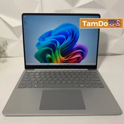 Microsoft Surface Laptop 13" Touch, Snapdragon X Plus, 16GB, 256GB SSD, Platinum - Excellent - Real photo at TamDo.us