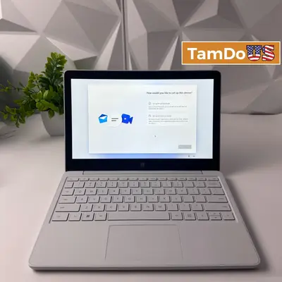 Microsoft Surface Laptop SE 11.6" Intel Celeron 8GB RAM, 128GB for School Office - New Open Box - Real photo at TamDo.us