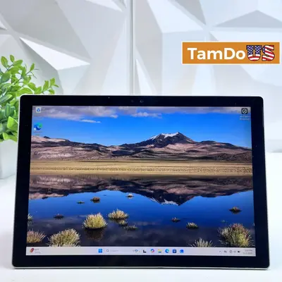 Microsoft Surface Pro 4 Tablet, 12.3" QHD Touch, i5-6300U, 4GB, 128GB *Pls READ* - Good - Real photo at TamDo.us