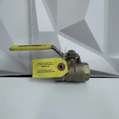 Milwaukee 3/4" Bronze Ball Valve Full Port NPT - Thumbnail 2