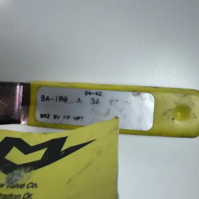 Milwaukee 3/4" Bronze Ball Valve Full Port NPT - Thumbnail 3